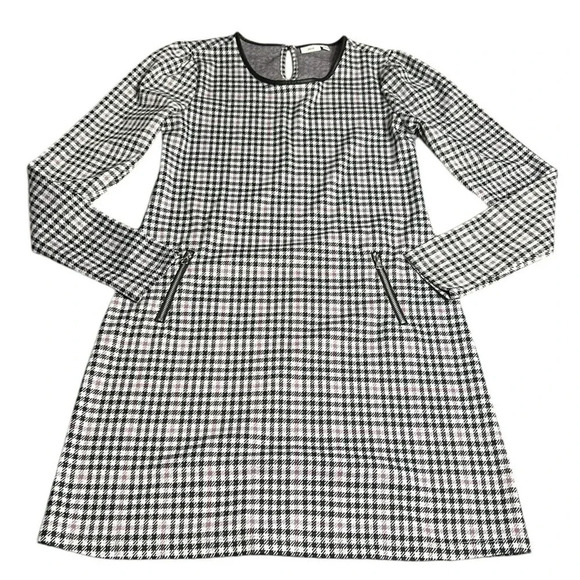 MID dress, women XS. Houndstooth, checkered,fitted, office,career,event,classy - Picture 9 of 12